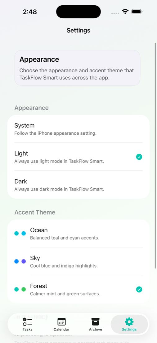 TaskFlow Smart app screenshot 5